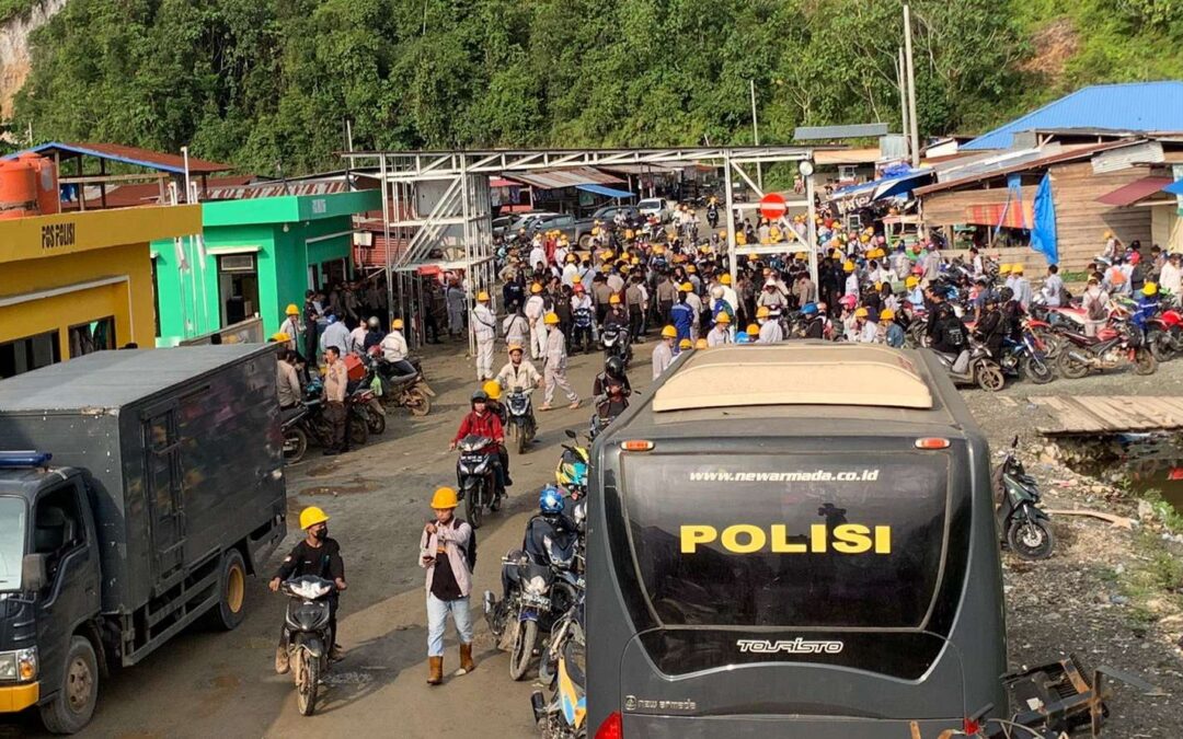 BENTROK MAUT DI PT GNI MOROWALI UTARA, ADA APA?