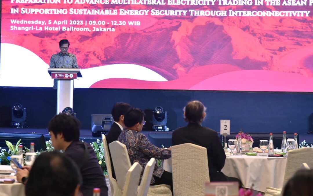 Indonesia Dorong Interkonektivitas Energi di Kawasan Asia Tenggara