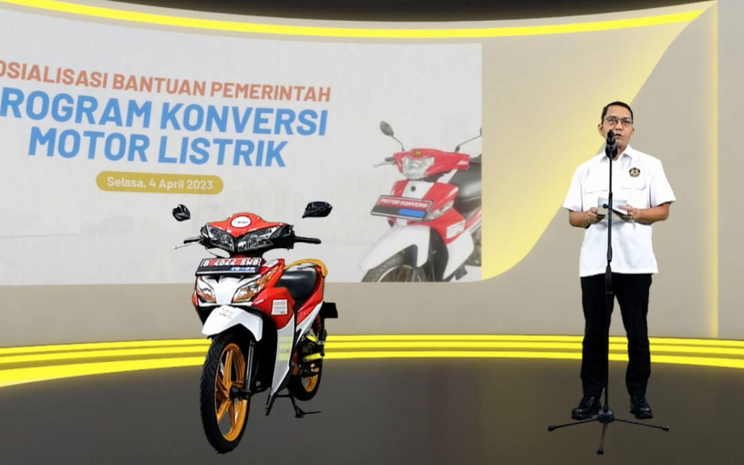 Bantuan Konversi Motor Listrik Resmi Diluncurkan, Simak Sederet Manfaatnya