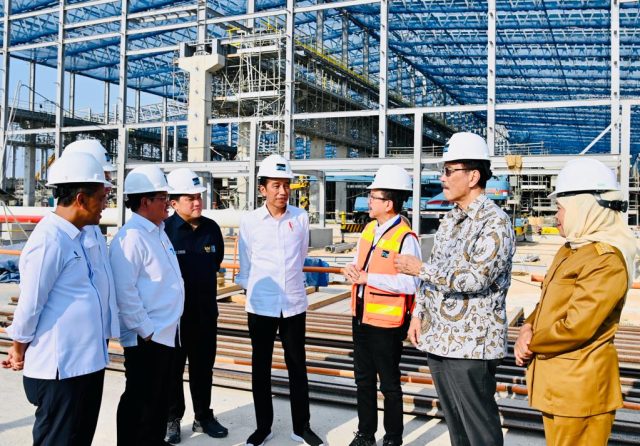 Tinjau Smelter PTFI, Presiden Joko Widodo Berikan Apresiasi